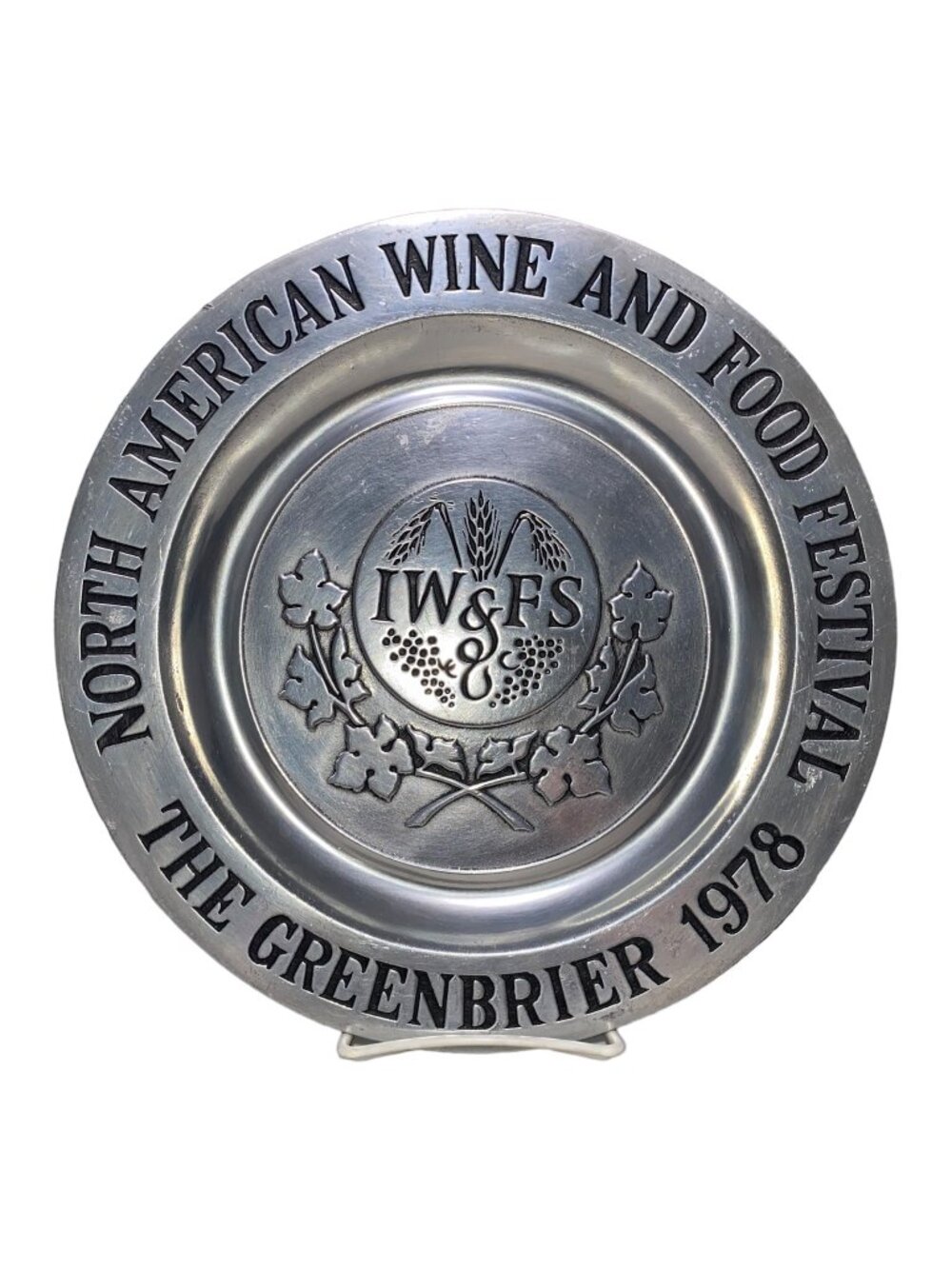 IW&FS Wilton Pewter Plate North American Wine & Food Festival The Greenbrier 197